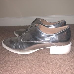 ZARA | Silver Shoes